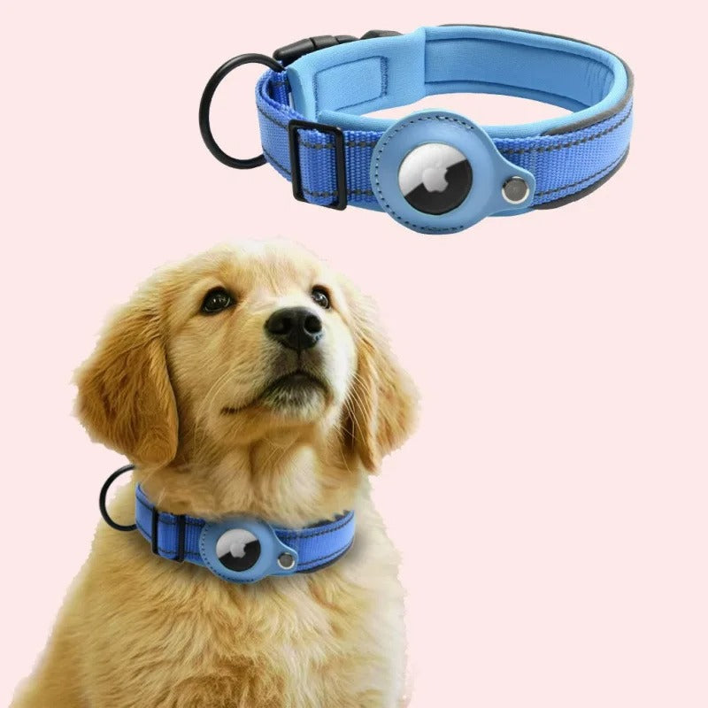 AirTag Adjustable Dog Collar Holder