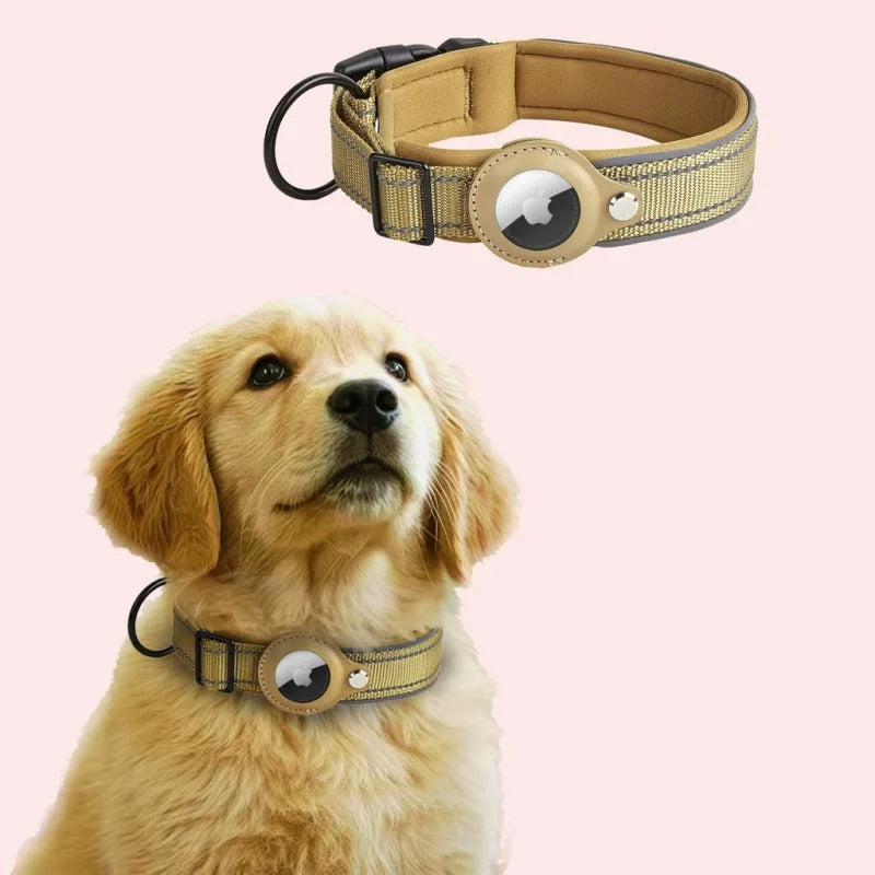 AirTag Adjustable Dog Collar Holder