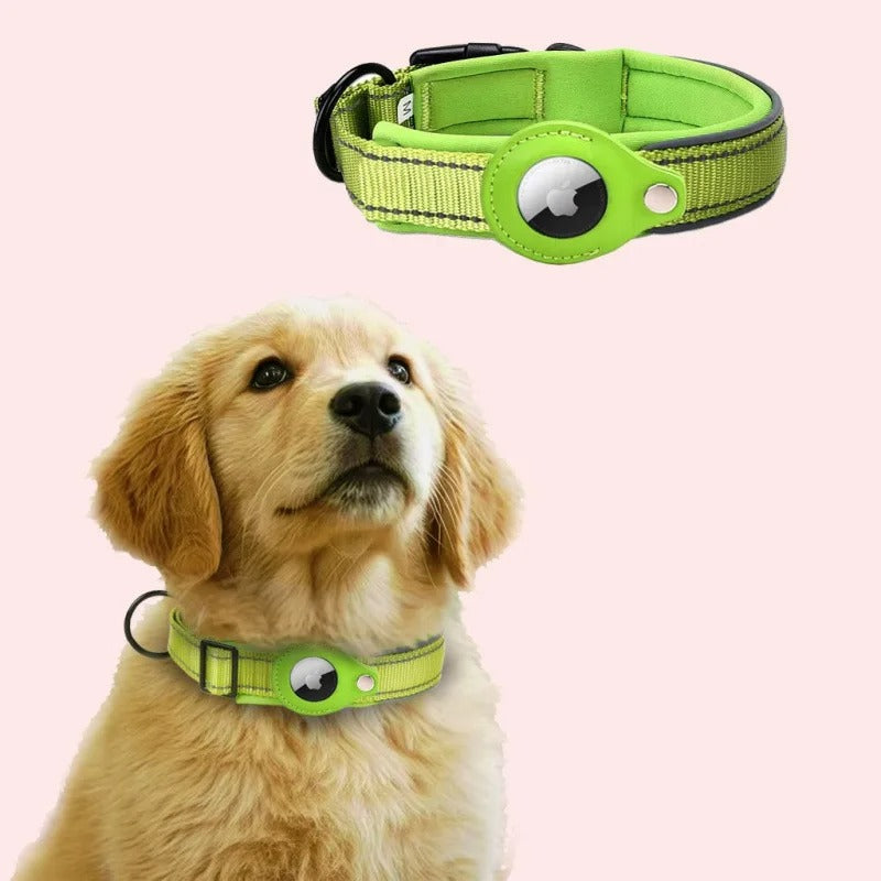 AirTag Adjustable Dog Collar Holder