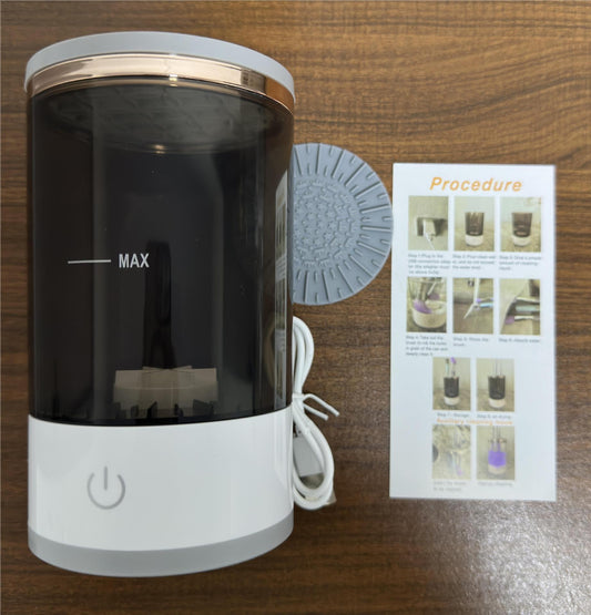Automatic Make Up brush cleaning kit