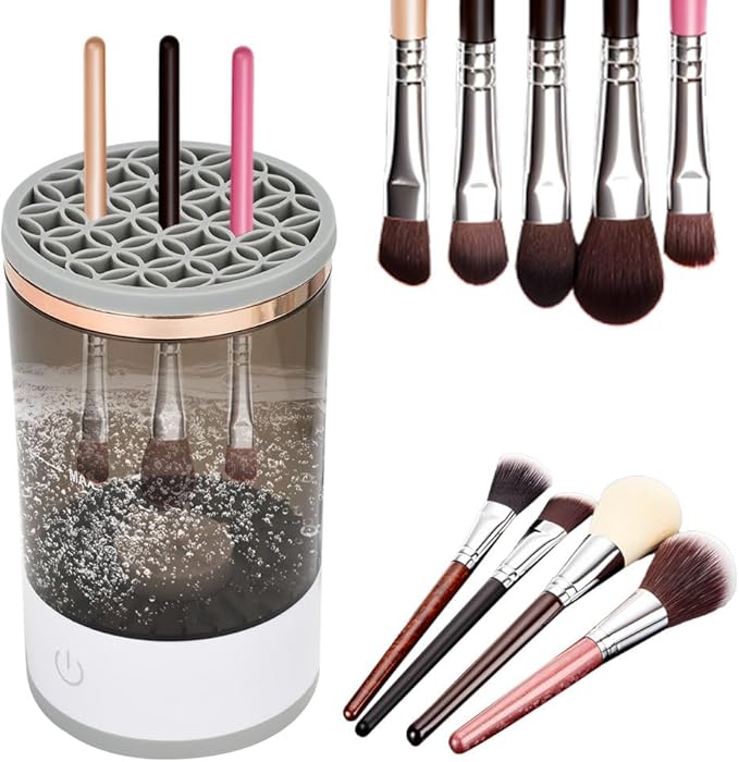 Automatic Make Up brush cleaning kit