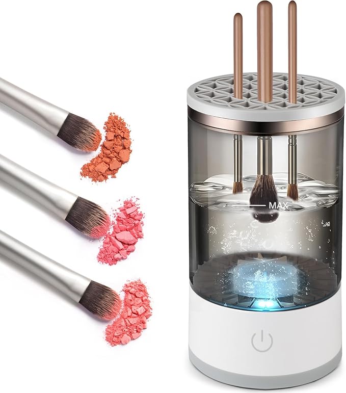 Automatic Make Up brush cleaning kit